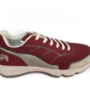 Henselite HM75 Sport Gents Shoe MAROON GREY
