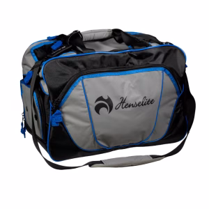 Henselite Sport Pro Lawn Bowls Carry Bag BLACK/GREY/BLUE