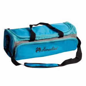 HENSELITE CARRYLITE LAWN BOWLS CARRIER TEAL/GREY/AQUA TRIM