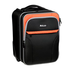 Henselite HT655 Lawn Bowls Trolley Bag BLACK/GREY/ORANGE