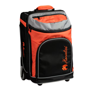 Henselite Pro Trolley Series III Lawn Bowls Bag BLACK/GREY/ORANGE