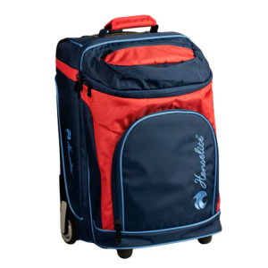 Henselite Pro Trolley Series III Lawn Bowls Bag NAVY/RED/ROYAL BLUE