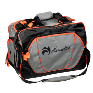 Henselite Sport Pro Lawn Bowls Carry Bag BLACK/GREY/ORANGE